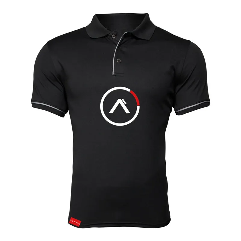 

2019 Top Quality Summer Short Sleeve POLO Shirt Printing Business brand polo Shirts Casual poloshirts