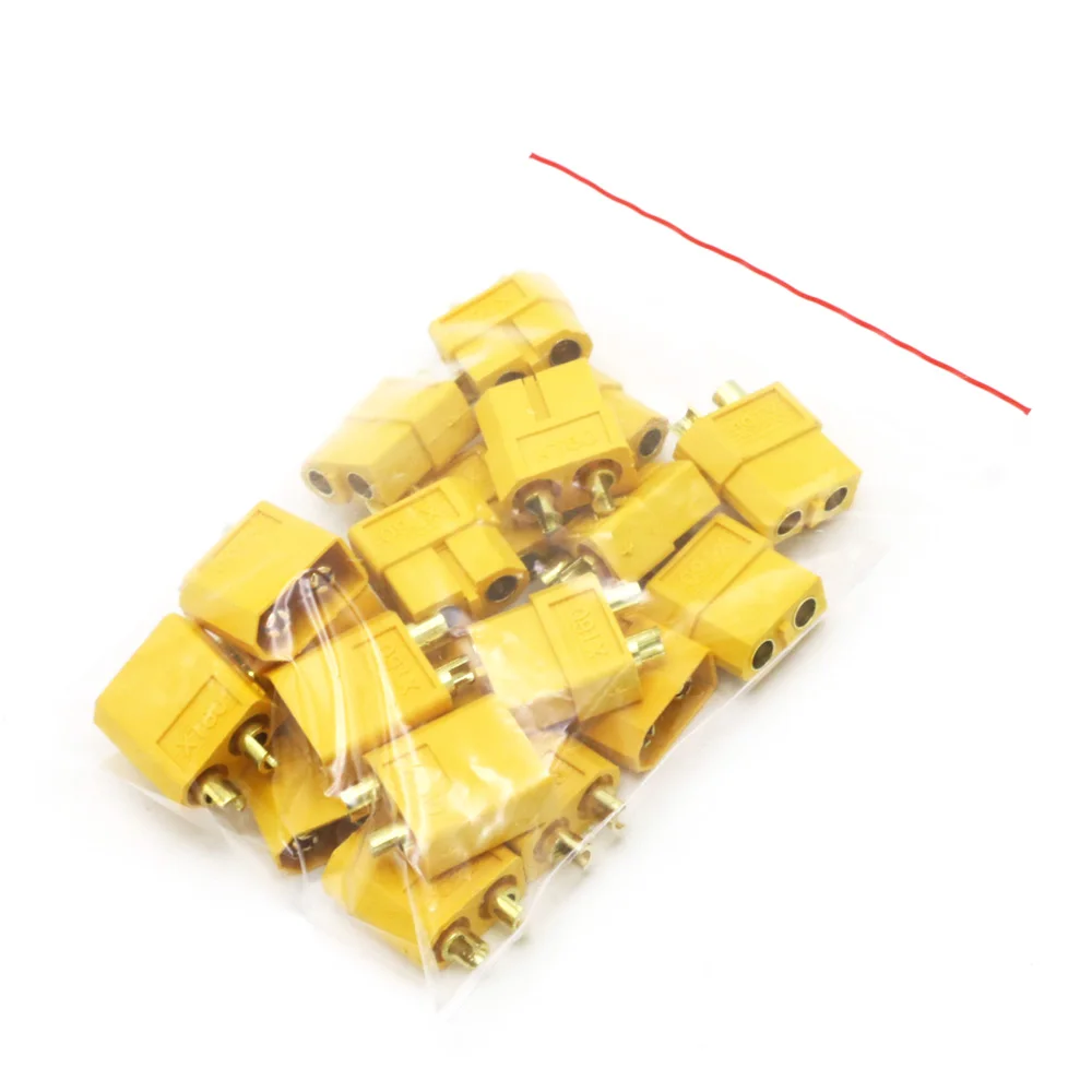 10pcs Amass XT60 XT-60 XT30 XT90 Male Female Bullet Connectors Plugs For RC Lipo Battery Wholesale Flight Controller