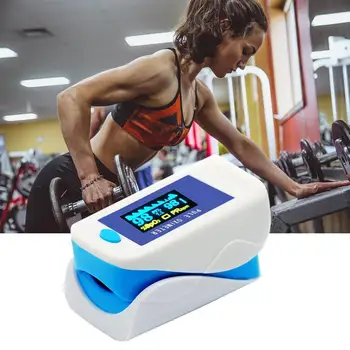 

2019 Finger Clip Oximeter Pure Silicone Gel Heartbeat Pulse Oximetry Heart Rate Monitoring Measuring Blood Oxygen Content 1 Pcs