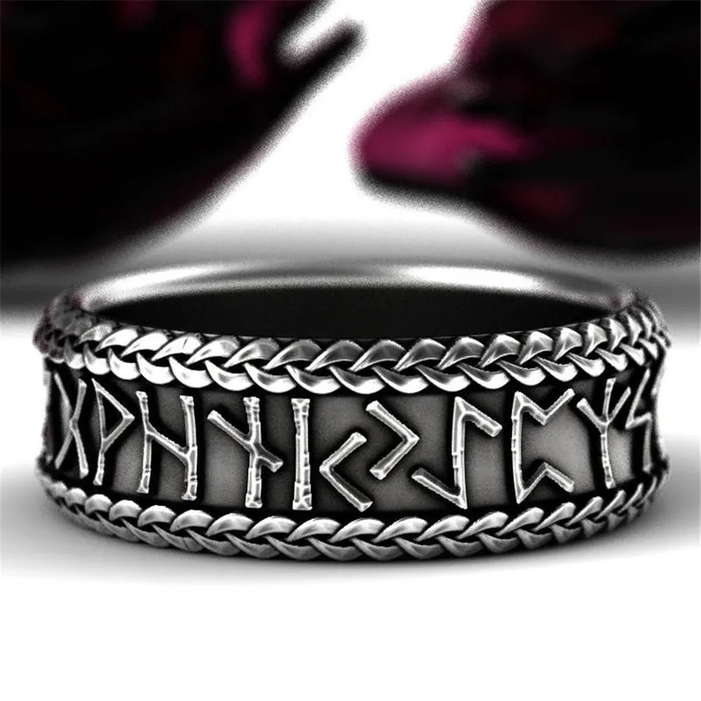 Скандинавский Ретро стиль Viking пират кольцо для мужской мотоцикл вечерние
