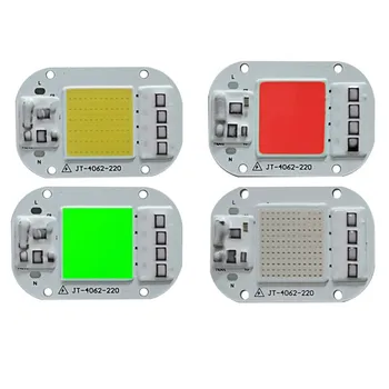 

50PCS High Power LED COB Lamp Chip 20W 30W 50W 110V 220V Smart LED Beads For DIY LED Growth Floodlight Bulb Spotlight Lamp Beads