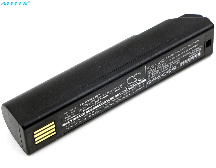 Аккумулятор Cameron Sino 3400mAh для Honeywell Xenon 1202g, 3820, 3820i, 4620,4820, 4820i, 5620,6320, BAT-SCN01, Granit 1911i, Voyager 1202