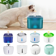 

NEW TY Pet Cat Water Fountain USB Automatic Cat Water Dispenser Feeder Bowl LED Light Smart Dog Cat Water Dispenser Pet
