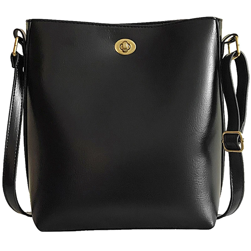

iVog New Arrival Everyday Ladies Small Crossbody Shoulder Handbag Geometric louis PU Bucket Bags for Women 2019