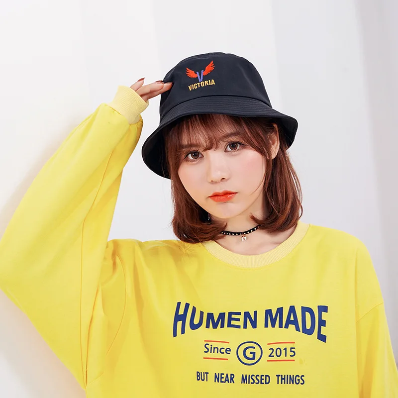 

Bucket Hat Men And Women Autumn And Winter Korean-style Versatile Japanese-style Sun-resistant Topee South Korea CHIC Hipster So