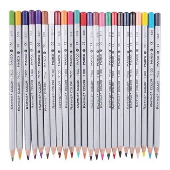 

1 Box Useful Assorted Oily Colored Pencils Stationery Environmental Pencil Art Painting Pencil Set Students Supplies for Adults