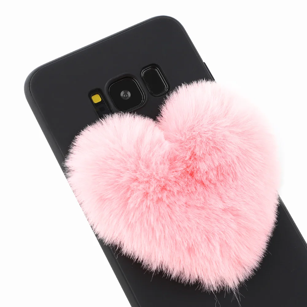 Флисовый чехол для Samsung Galaxy S20 Ultra L FADNUT S10 S10E S9 S8 Plus S7 Роскошный милый плюшевый