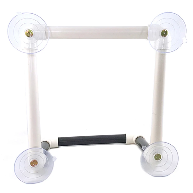 Portable Suction Cup Large Fold Away Shower Perch Bird Toy Travel Parrot Bath Shower Standing Platform Rack Parrot Standing