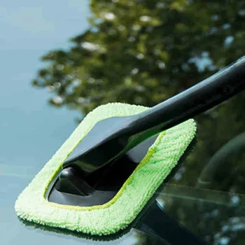 

New Car Mop Cleaning Windows Windshield Fog Cleaning Tool Brush Washing Rag Wipe Duster Home Office Auto Windows Glass Cloth