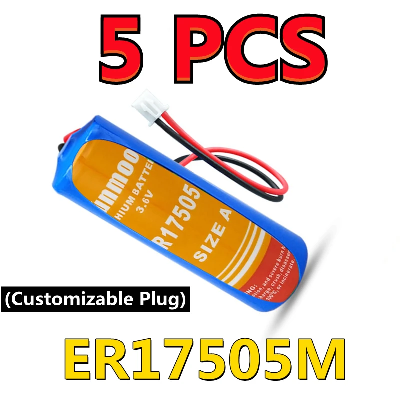 5 шт. Оригинальный Новый SUNMOON ER17505M 17500 А размер 3 6 В счетчик воды батарея PLC Высокая