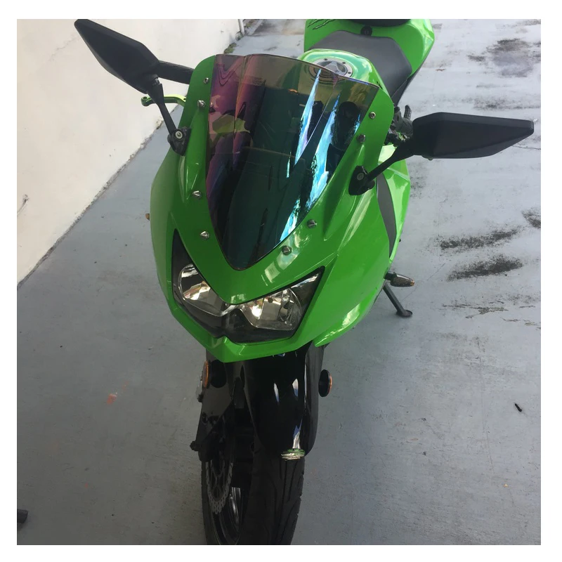 Windscreen For 2008 2009 2010 2011 2012 Kawasaki Ninja EX 250 EX250 08 09 10 11 12 Wind Screen Deflectors Windshield