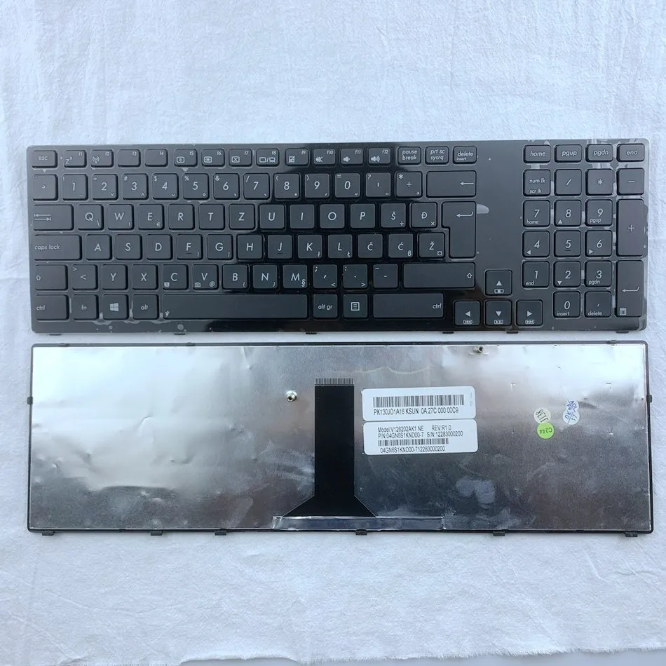 Словенская Клавиатура для ноутбука ASUS K93SV K93 K93SM K95VB K95VJ K95VM X93SM X93SV K95 K93S K95V X93S WB |