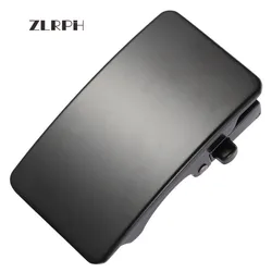 Zlrph famosa marca masculina fivela de cinto automático luxo qualidade designer cinto masculino casual metal fivela cabeças