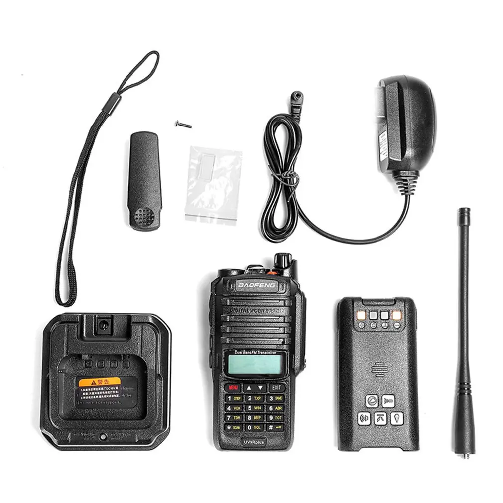 Baofeng UV 9R Plus акустическая гарнитура IP67 водонепроницаемый двухдиапазонный