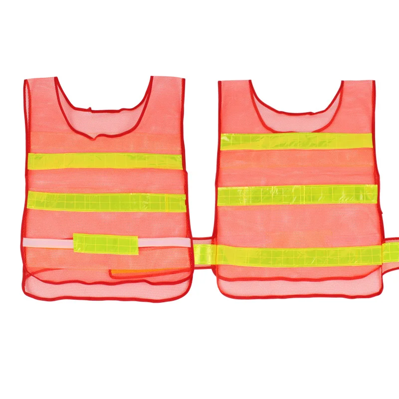 

Wholesale Multi-Type Sanitation Architecture Construction Work Site Cloth Vest Mesh V Shaped Safety Vest Reflective Waistcoat