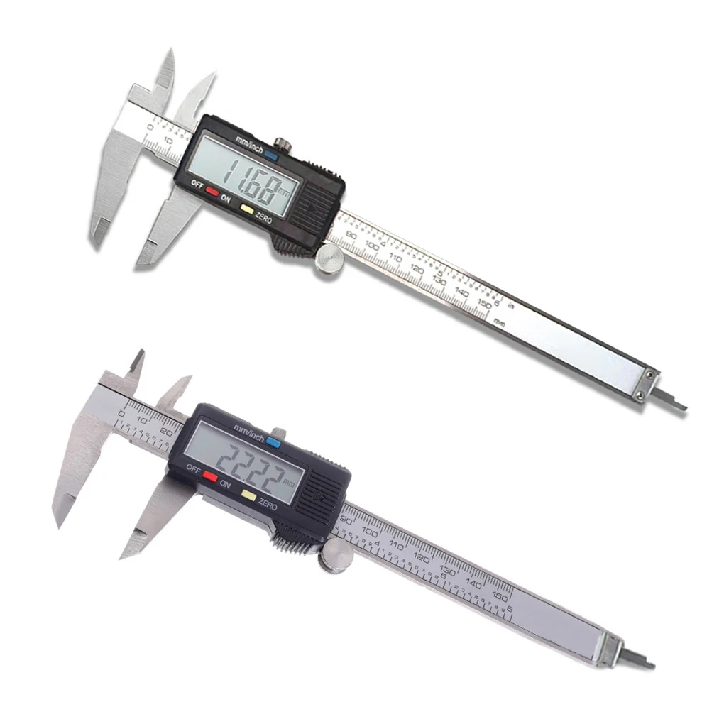 Digital Display Vernier Caliper Micrometer 150mm Accurate Ruler