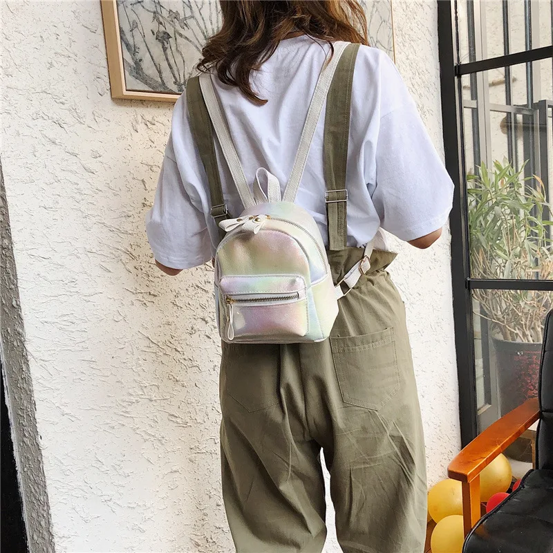 

Dongdaemun WOMEN'S Bag Creative Color Square Sling Bag Ulzzang Backpack Korean-style WOMEN'S Backpack 2019 New Style