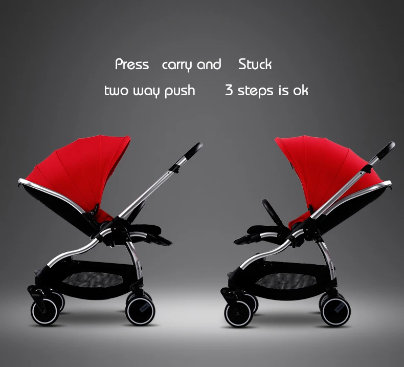 Pouch folding baby carriage Super light baby stroller easy to Carry and Folding Portable Baby pram