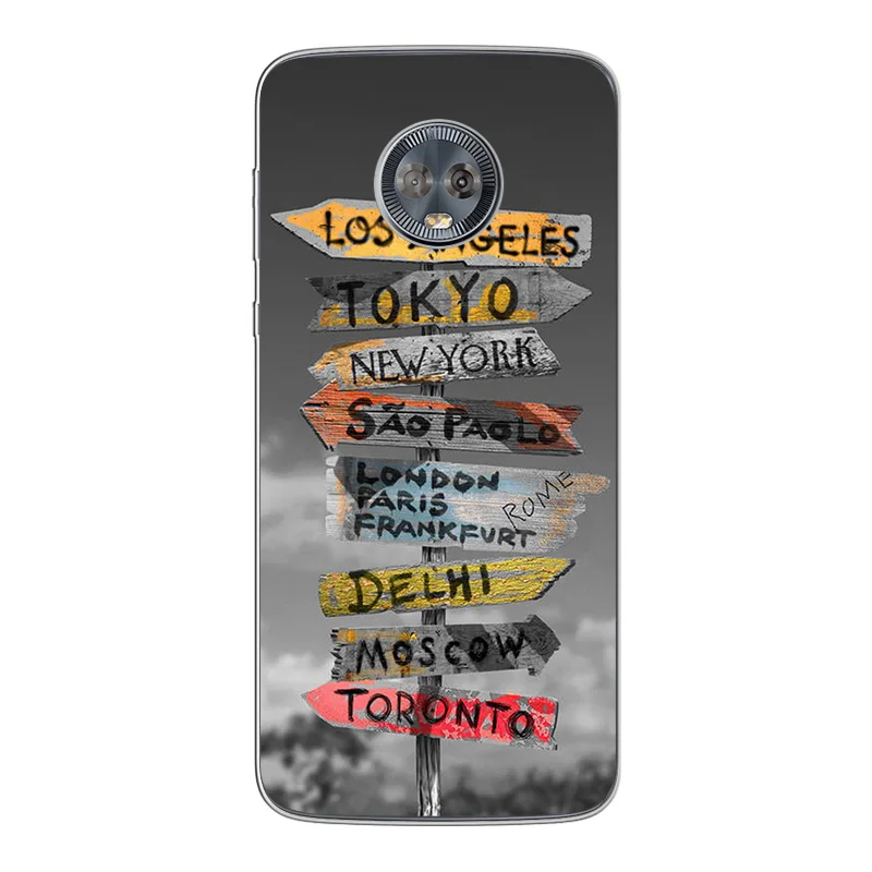 Ciciber для Motorola Moto C Z2 Z3 ONE P30 G4 G5 G5S G6 E3 E4 E5 Play Plus Power X4 мягкие чехлы телефона из ТПУ с