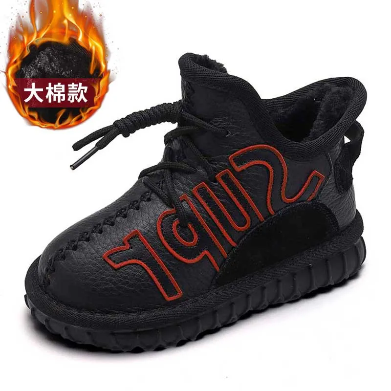 Новинка года; модная зимняя обувь для мальчиков; Chaussure Kids; теплые замшевые зимние ботинки камуфляжной расцветки для девочек; очень мягкие и удобные