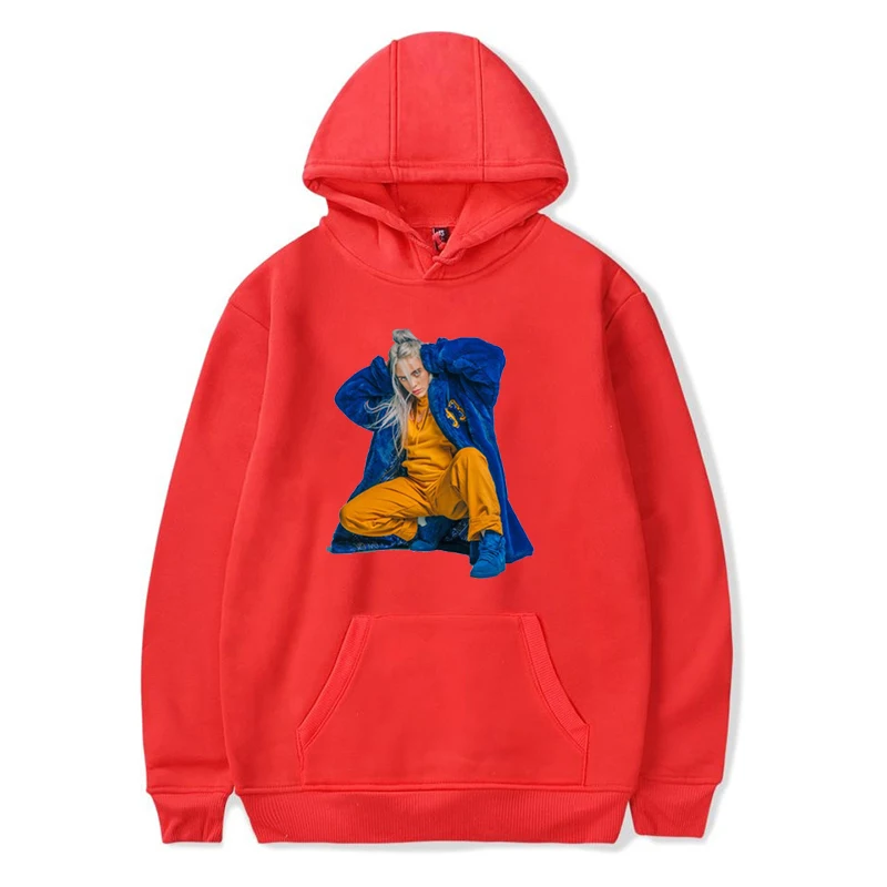 Hoodies 13 Новые толстовки детская одежда для мальчиков и девочек толстовки для малышей с принтом Билли эйлиш повседневное хлопковое зимнее пальто детская блузка для младенцев - Цвет: Hoodies 13