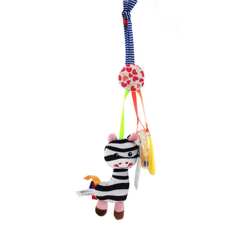 Animal Handbell Newborn Toys Infant Development Toy Kids Baby Crib Hanging Stroller Rattle Teether Appease Music Toy
