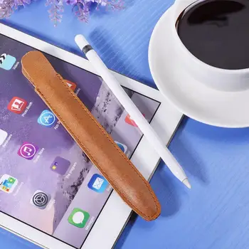 

1PCs Adhesive Protective Case For Apple Pencil Sticky Holder Sleeve PU Bandage Cover Tablet Touch Pen Full Protective Pouch Bags