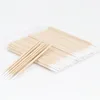 100/200pcs Disposable Wooden Cotton Stick Swabs Micro Brushes Eyelash Extension Glue Removing Tools For Beauty Makeup And Tattoo 4