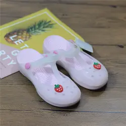 Summer jelly hole shoes female size 34 thick-soled work soft-soled nurse shoes beach sandals and slippers 40 large sandals 41