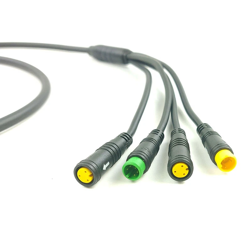 Y-разветвитель переключения передач кабель для подключения датчика 1 до 4 тормозной рычаг кабель для Bafang BBS01 BSS02B BBSHD Mid двигатель привод модификации