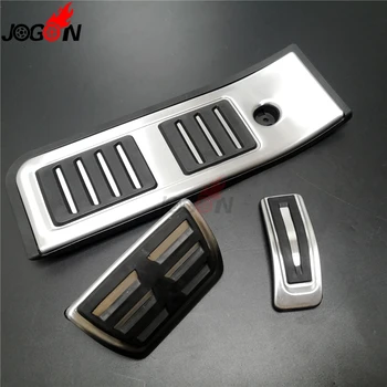 

LHD No Drilling AT For Audi A6 C8 Type 4K 2019 2020 Car Accelerator Fuel Gas Brake Foot Footrest Dead Pedal Pad Kit Set
