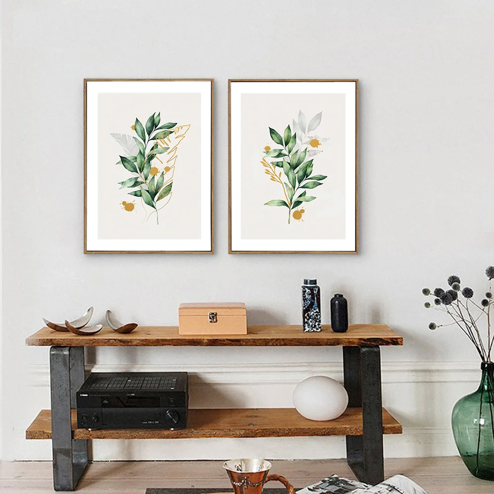 Scandinavian-Nature-Plant-Flower-Canvas-Painting-Nordic-Poster-Two-Types-Botanical-Print-Wall-Art-Picture-Home (1)