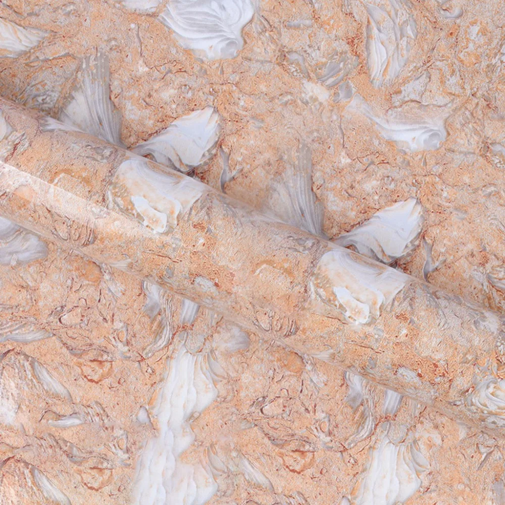 Marble Look Waterproof  Wallpaper Wall Gold Self-Adhesive Tile Sticker Waterproof Wall Tape Strip Floor Decoration #2d09 (15)