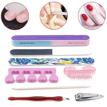 

8 Pcs/set Nail Art Buffer File Block Pedicure Manicure Buffing Sanding Polish Makeup Tools Manicure