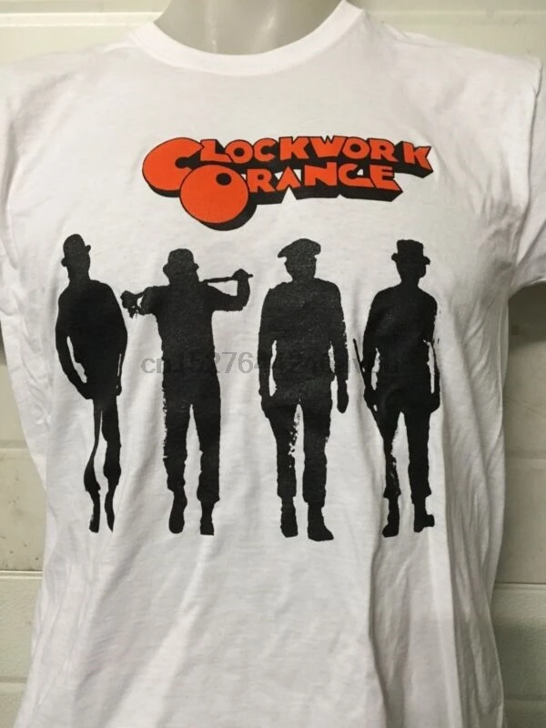 Заводной оранжевый DROOGS рубашка Стэнли Кубрик dvd плакат malcolm mcdowell | Мужская одежда