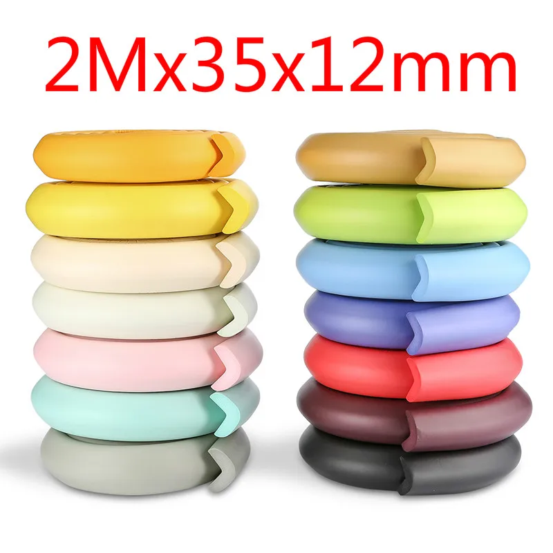 

Furniture Protectors Guards Table Desk Covers Decoration Nitrile -Butadiene Rubber 14Colors 2M Length