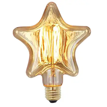 

E27 220v Led Lamp Five-pointed Star Retro Style Chandelier Lamp Decoration