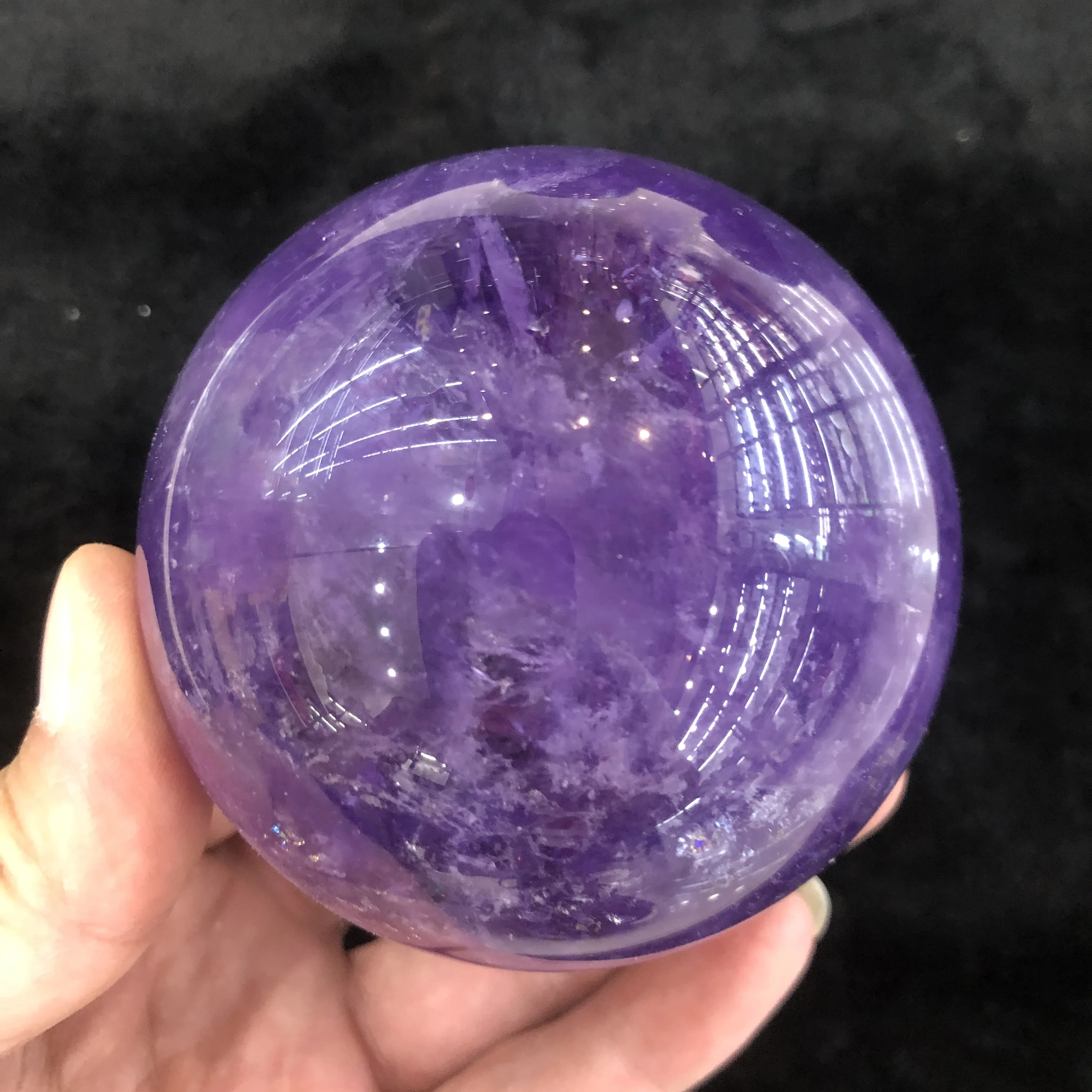 5A Natural Crystal Quartz Rainbow Amethyst Sphere Energy Ball Reiki Stone Home Office Aquarium Decoration Accessories Gemstone | Дом и сад