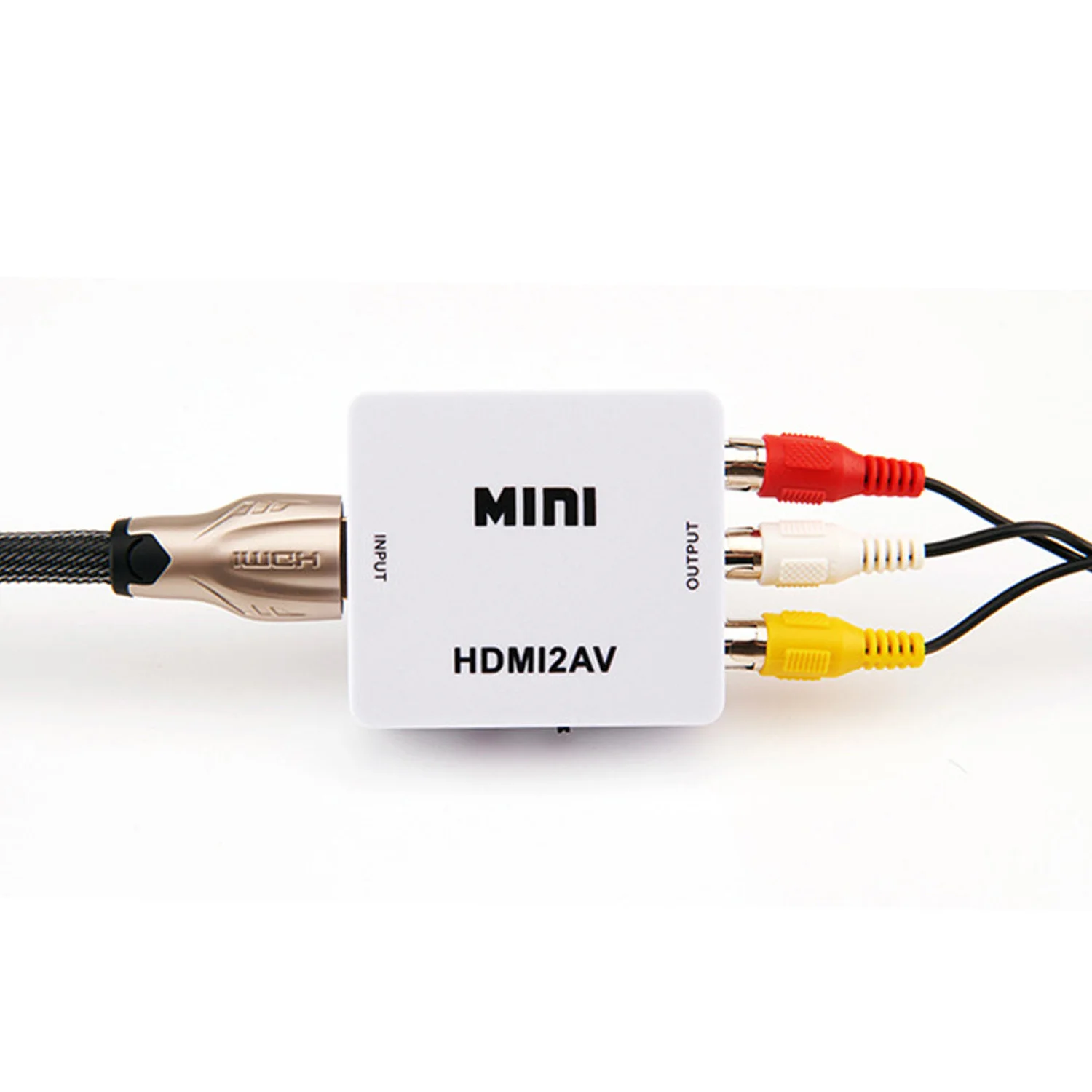 Besegad мини 1080P HDMI к CVBS AV VGA аудио-видео адаптер-конвертер адаптер для портативных ПК ТВ STB VHS и VCR Камера DVD гаджеты