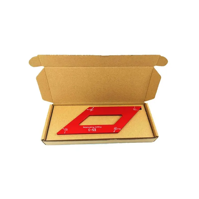 45/135 Degree Carpentry Scribing Ruler Angle Woodworking Scribing Mark Line Tool