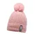 Winter Hats for Woman Thicker Beanies Chenille Ball Knitted Cap Girls Autumn Beanie Hats Fleece-lined Warmer Bonnet Casual Cap 11