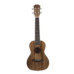 Концертная Гавайская гитара 23 дюймов орехового дерева Акустическая гитара укулеле красного дерева, 4 струнные Гавайские гитары