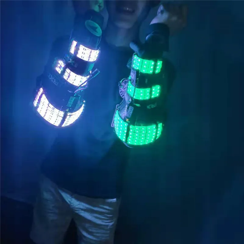 P92 RGB красочные освещенные сценические костюмы proom производительность робот для