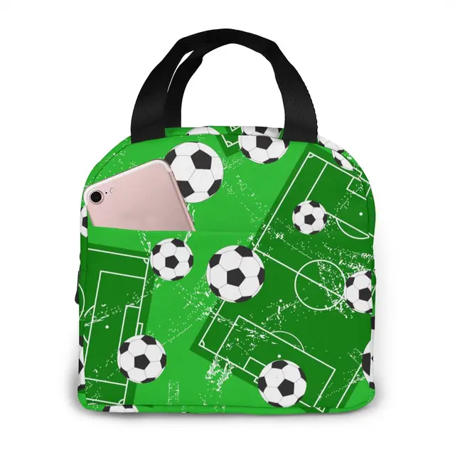 Background With Football Gate And 