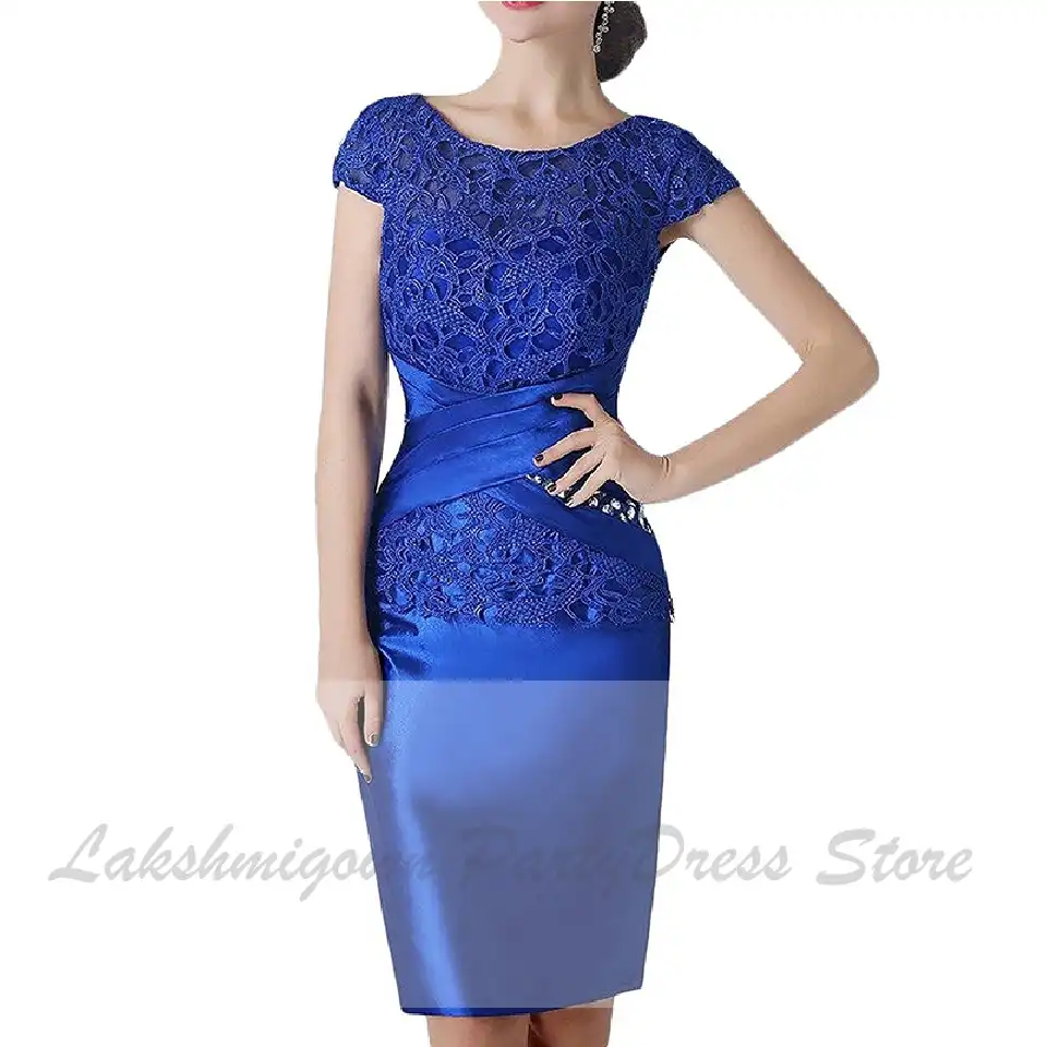 cobalt blue mother of the groom dresses