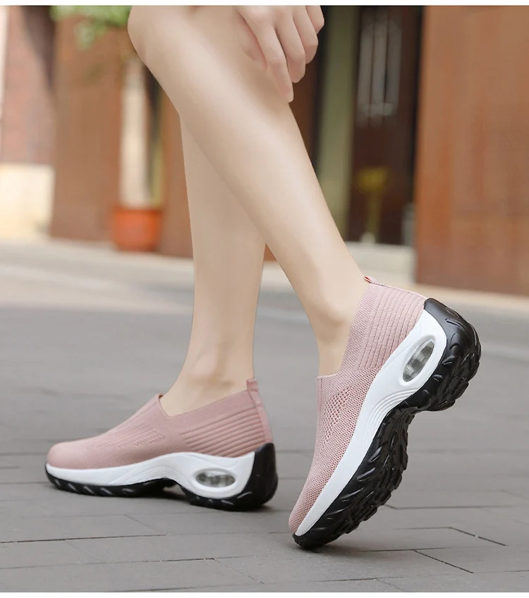 RS 8027-2020 New Autumn Women`s Sneakers Flat Platforms Woman Casual Sport Shoes -16