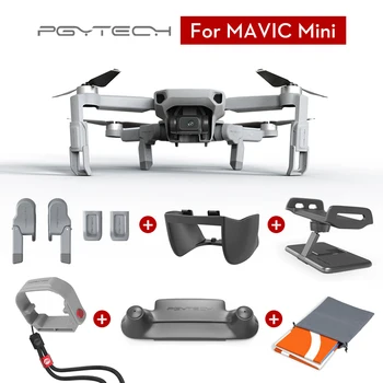 

PGYTECH Accessories for DJI MAVIC MINI Increase landing gear Lens hood Flat mounting bracket Landing pad Joystick protector