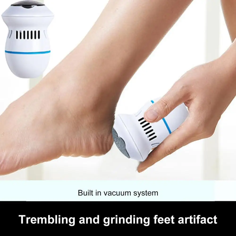 2020 Electric Foot Grinder Hard Cracked Skin Pedicle Trimmer Dead Skin Foot Files Pedicure Remover Rechargeable Feet Care Tools