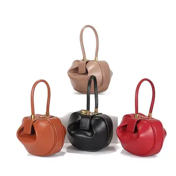 

Women Fashion Genuine Leather Clutch Handbags Lady Tote Evening Wrist Bags Top Handle Bag 35EF