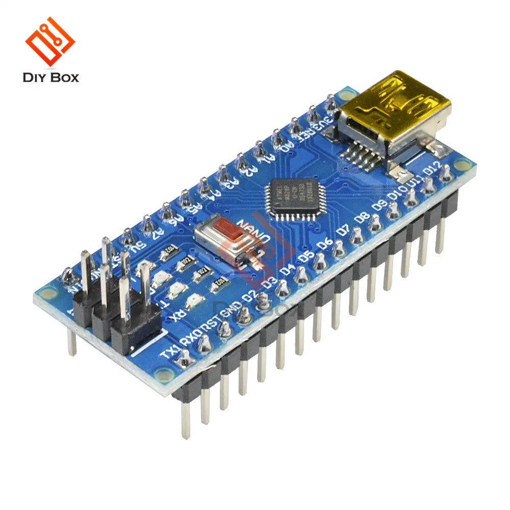 5 шт. CH340 G CH340G NANO V3.0 3,0 Atmega328 ATmega328P модуль на микросхеме для Arduino 5 в 16 м драйвер платы Micro контроллер Mini USB